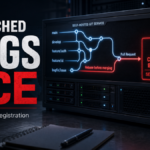 Gogs RCE warning poster with self-hosted Git server and open-registration check