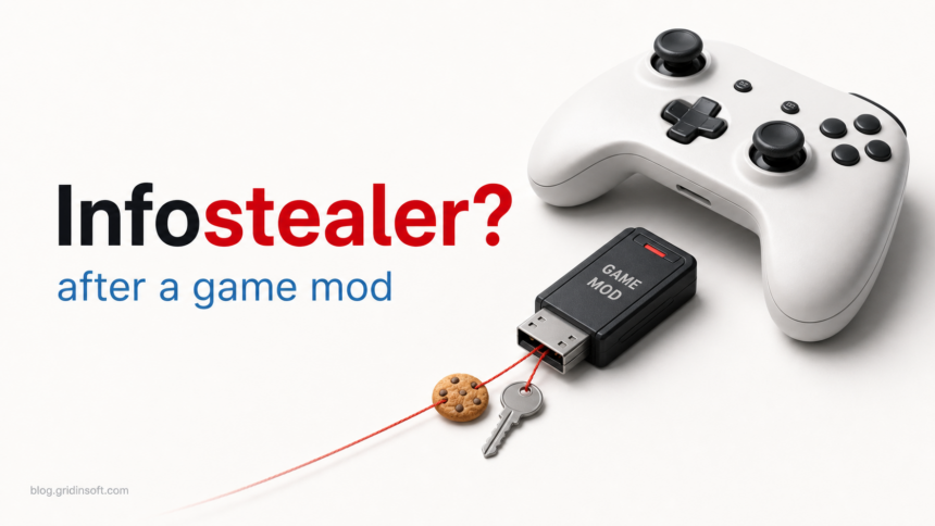 Infostealer after a game mod stealing cookies and account keys