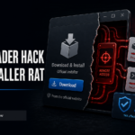 JDownloader hacked installer links poster showing fake installer remote access risk