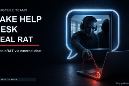 KongTuke Teams fake help desk lure delivering ModeloRAT through external chat