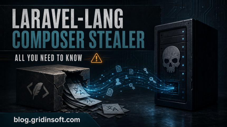 Laravel-Lang Composer stealer supply chain poster