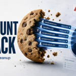 Microsoft account hijack recovery illustration with stolen browser session cookies.