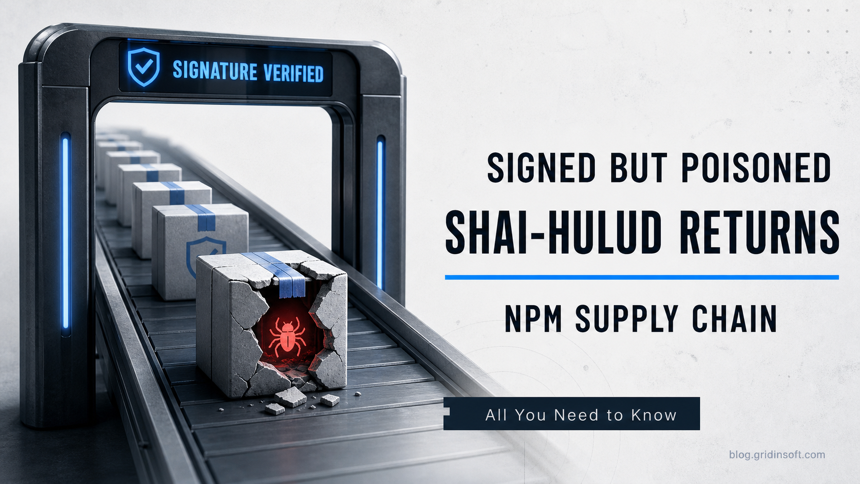 Signed but poisoned Mini Shai-Hulud npm supply chain featured image