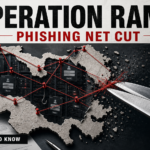 Operation Ramz phishing and malware infrastructure takedown editorial illustration