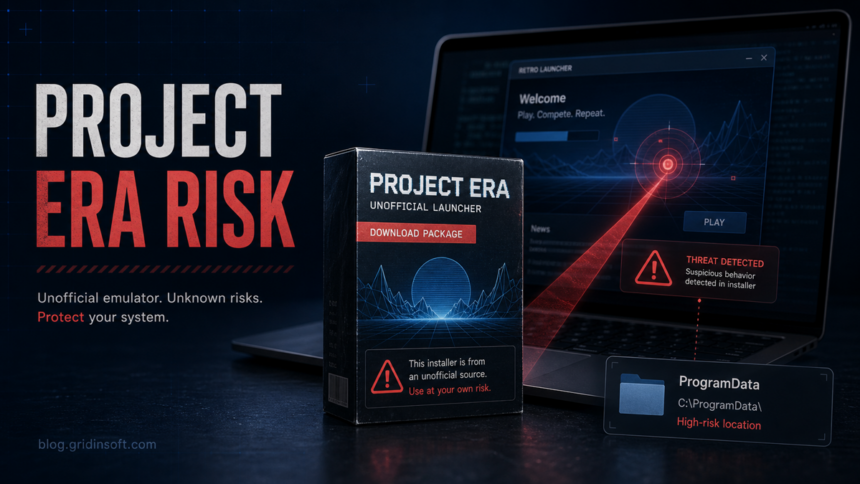 Is Project Era Safe? 1 Project Era unofficial Fortnite emulator malware risk poster