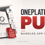 OnePlatform PUA bundled software box with unwanted app warning