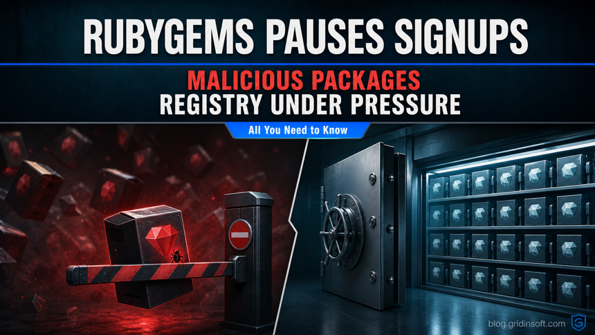 RubyGems pauses signups after malicious package attack featured image