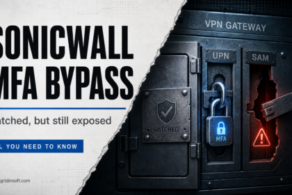 SonicWall MFA bypass VPN gateway with patched main door and exposed alternate login path