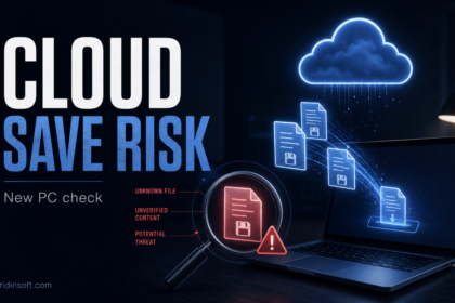 Cloud save files being checked before syncing to a new PC