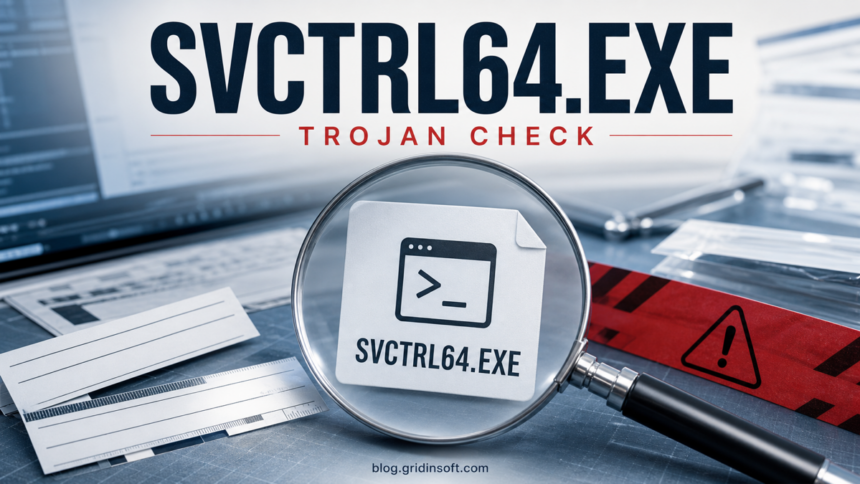 svctrl64.exe Trojan.Agent check under a magnifying glass