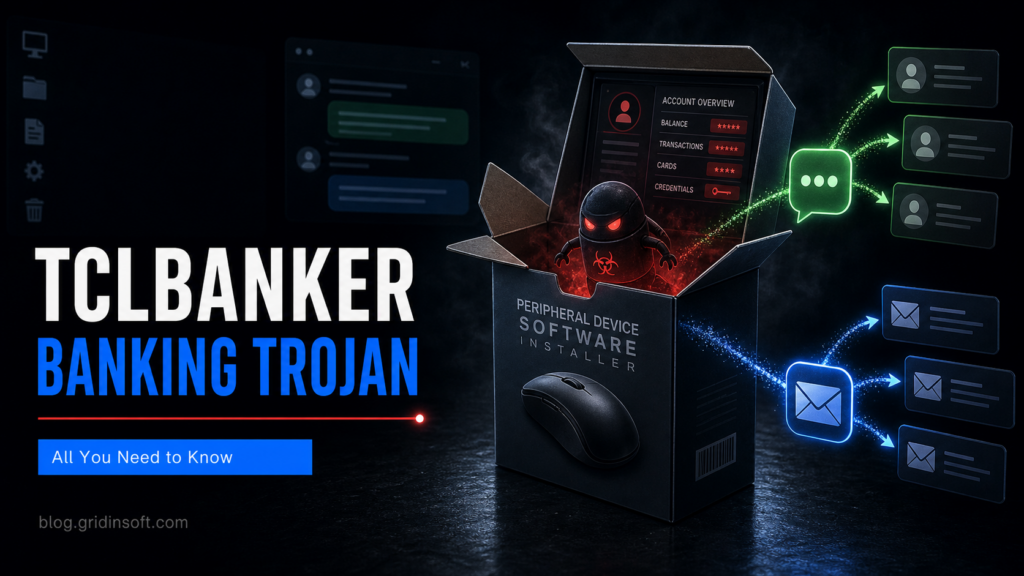 TCLBANKER banking trojan spreads through chat and email from a fake installer