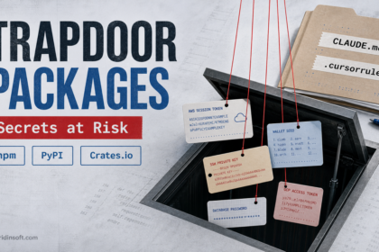 TrapDoor packages pulling developer keys and tokens into an open trapdoor