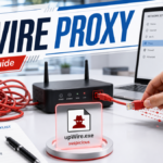 upWire.exe Trojan.Proxy cleanup guide showing proxy traffic being disconnected