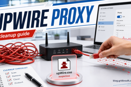 upWire.exe Trojan.Proxy cleanup guide showing proxy traffic being disconnected