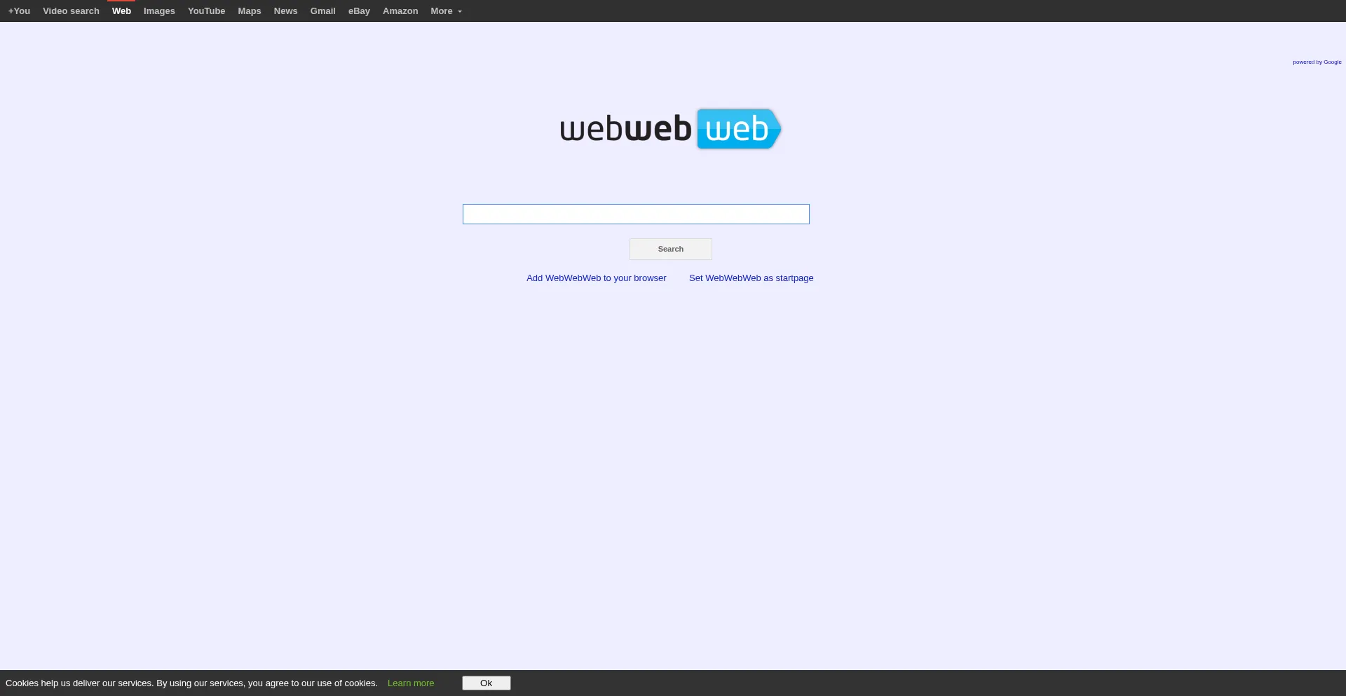 WebWebWeb.com search page capture from the Gridinsoft website reputation report.