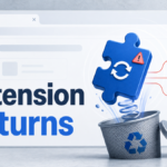 Browser extension returns after removal because sync, policy, or startup persistence restores it.