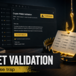 Crypto Wallet Validation email lure pulling a recovery phrase into a phishing trap.