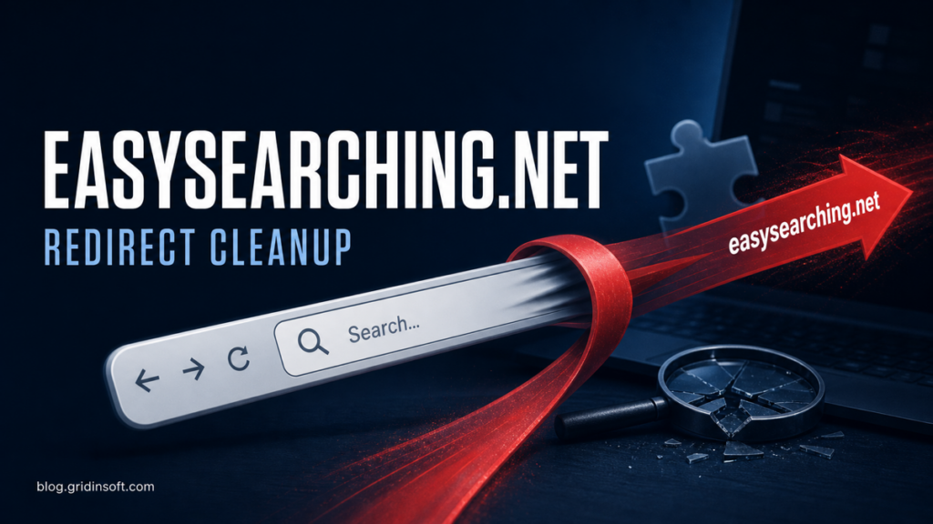 Easysearching.net redirect cleanup illustration.