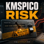 KMSPico risk warning with cleanup checks for hidden tasks, services, and bundled malware.