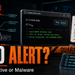 Win32:Malware-gen and Other:Malware-gen cmd.exe alert triage scene.