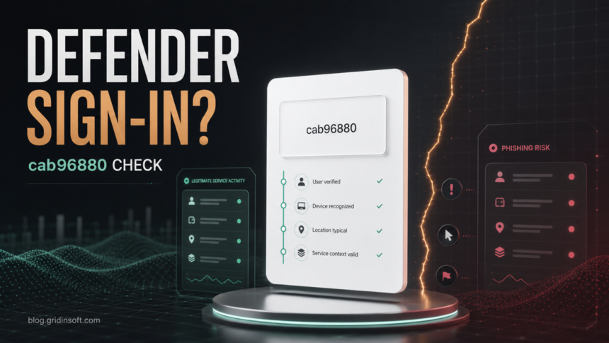 Microsoft Defender Platform cab96880 sign-in prompt verification checklist