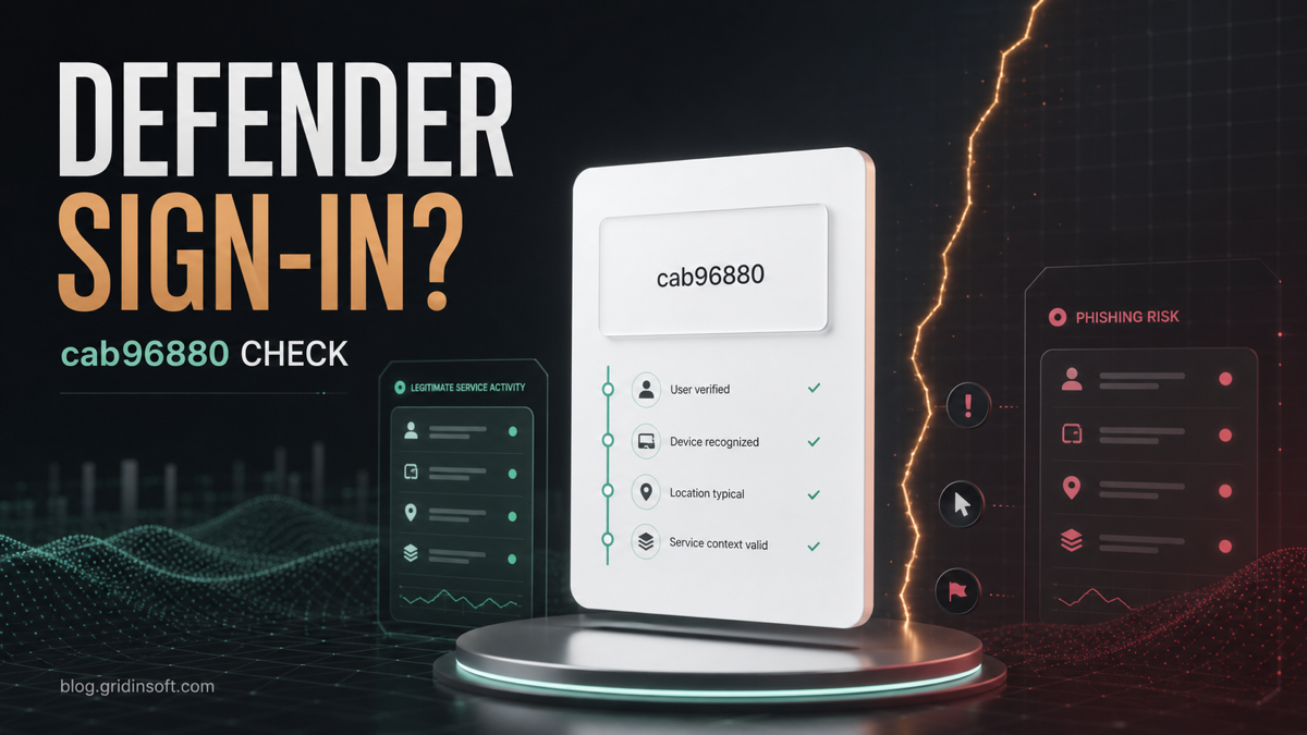Microsoft Defender Platform cab96880 Sign-In Check