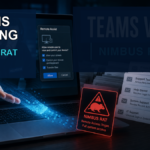 Nimbus RAT Teams vishing warning.