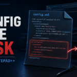Notepad++ XML configuration file risk with a warning to patch the editor.