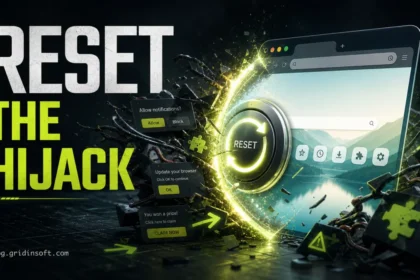 Browser reset breaking a hijacker loop and fake pop-ups