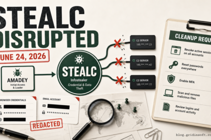 StealC and Amadey Operation Endgame disruption warning with cleanup required checklist