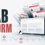 Browser opens multiple tabs by itself because redirects or Windows persistence can trigger a tab storm.