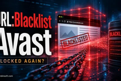 URL:Blacklist Avast warning with a normal website trapped in a blacklist block