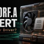 Trojan:Win32/Vigorf.A alert shown as a quarantined driver question.