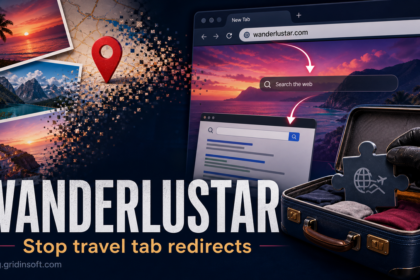 Wanderlustar.com browser redirect cleanup illustration.