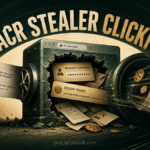 ACR Stealer ClickFix attack pulling browser passwords and session tokens from a compromised Windows PC.