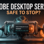 Adobe Desktop Service.exe between idle and high CPU and memory gauges