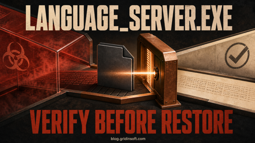 Antigravity language_server.exe verification before restoring an antivirus detection.