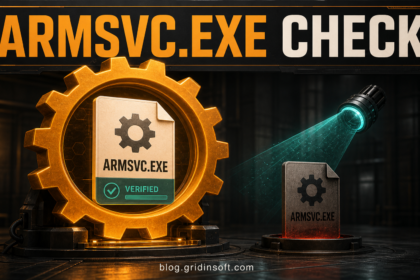 armsvc.exe Adobe service path and signature check
