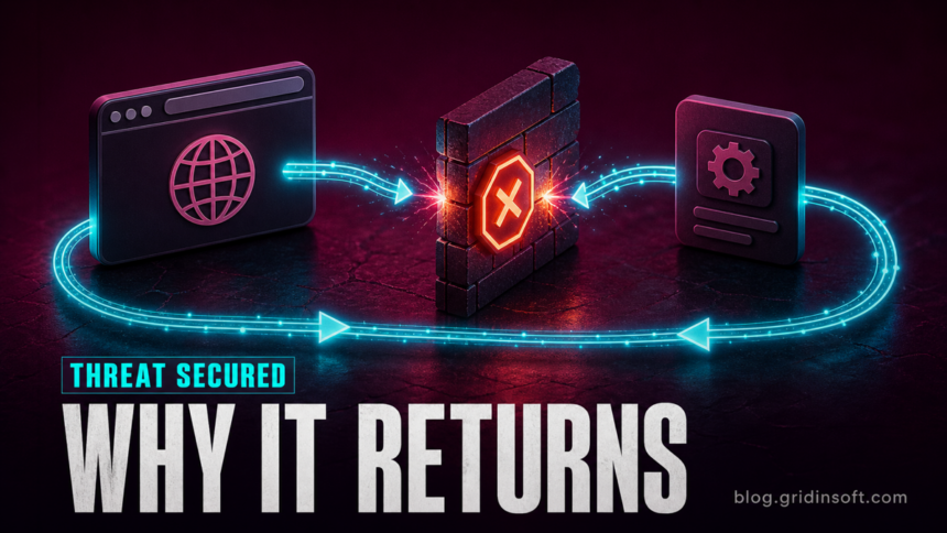 Avast Threat Secured Keeps Popping Up: How to Stop It 1 Avast Threat Secured warning repeating as a browser and process reconnect to a blocked route.