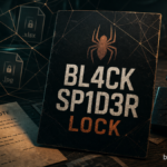 BL4CK SP1D3R ransomware warning with encrypted files and ransom note