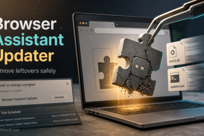 Browser Assistant Updater cleanup with Init10.dll and updater.exe leftovers