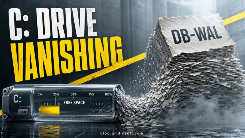 CapabilityAccessManager.db-wal Huge? Fix Windows 11 Disk Use 1 C: drive free space drained by an oversized CapabilityAccessManager.db-wal log