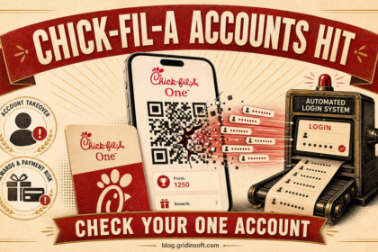 Chick-fil-A One account takeover through automated credential stuffing.