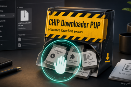 CHIP Downloader PUP installer blocked before bundled extras install
