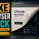 Fake browser warning for Chrone Browser by iStart.
