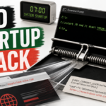 Command Prompt startup hijack opening a suspicious website through cmd.exe