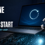 A Windows PC caught in a restart loop while Microsoft Defender Offline fails to enter its scan environment.