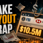 Fake FBI and HSBC payout email caught on a phishing hook with a $10.5 million promise.