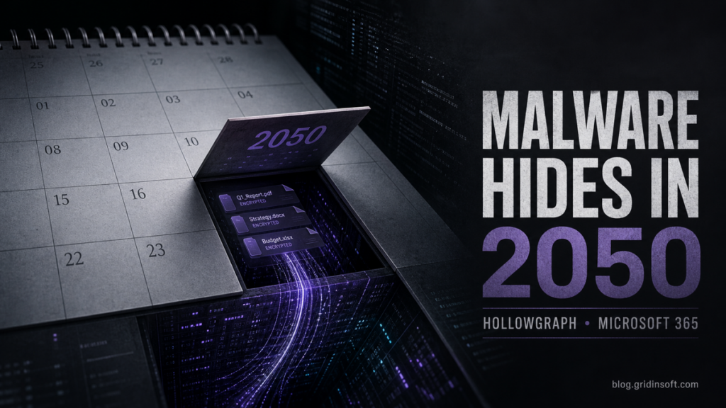 HOLLOWGRAPH malware hides commands and stolen files in Microsoft 365 calendar events dated 2050