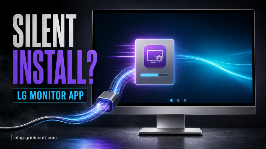 Unexpected LG Monitor App Installer arriving through device metadata